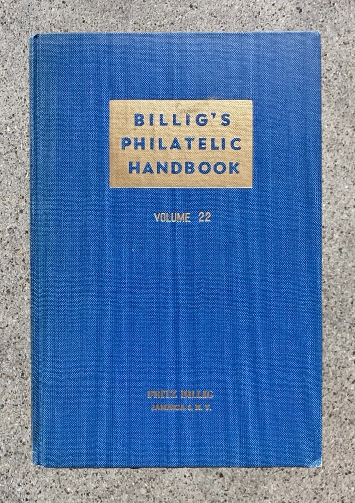 Billig’s Philatelic Handbook Vols 22, 25 & 40 Stamp Reference Books Bundle