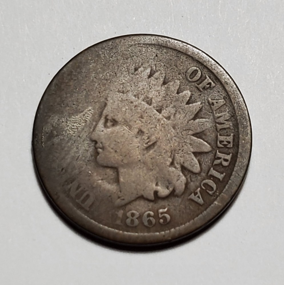 1865 INDIAN HEAD CENT  PENNY #C9717