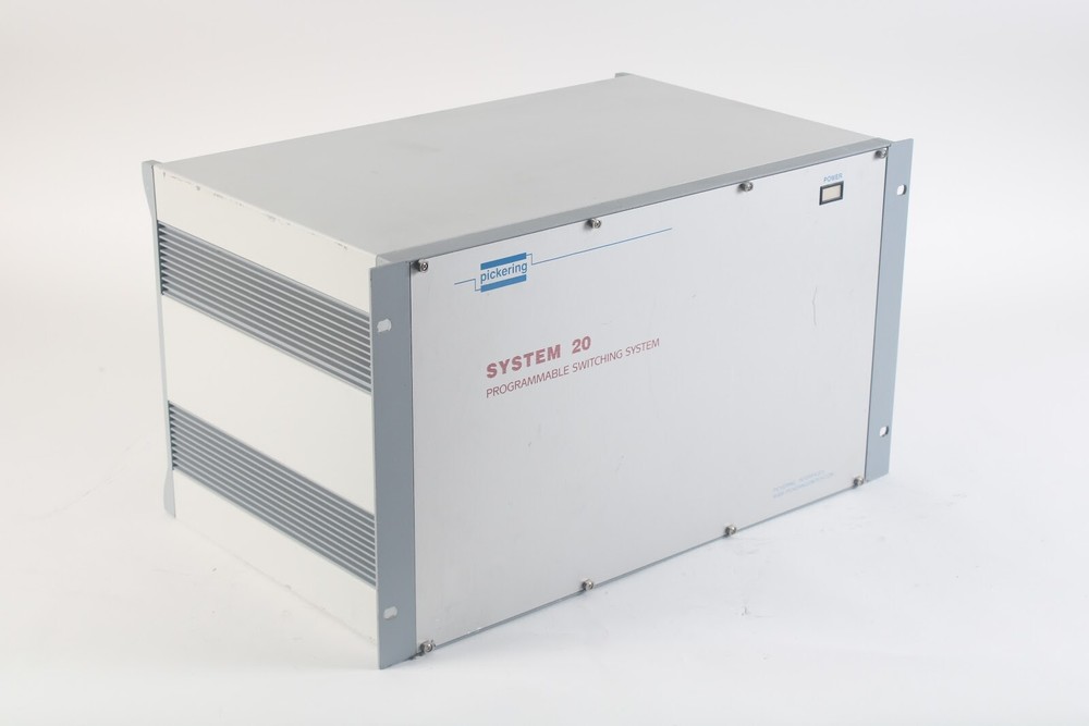 Pickering System 20 Programmable Switching System W/ Modules - Missing Screws