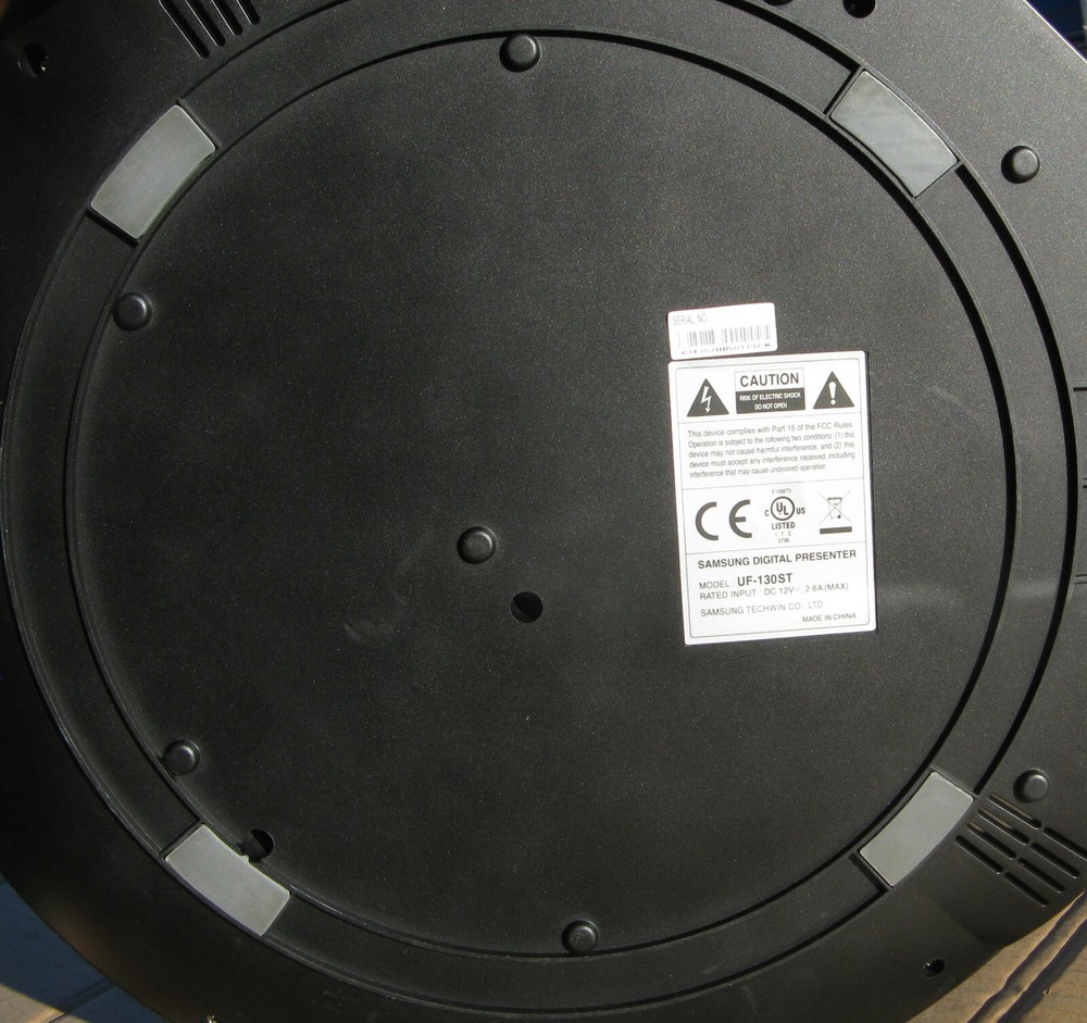 Samsung Digital Presenter High Definition UF-130ST Overhead Document Camera