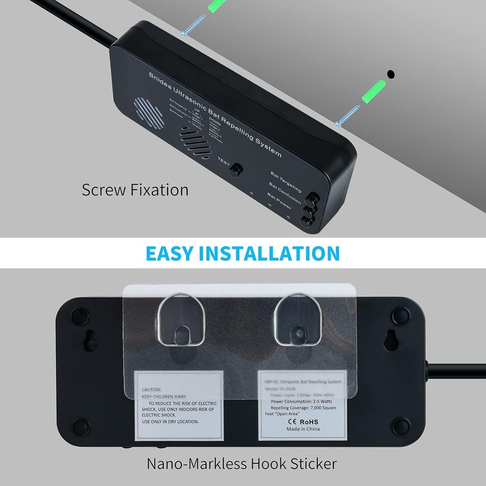 Ultrasonic Bat Removal System