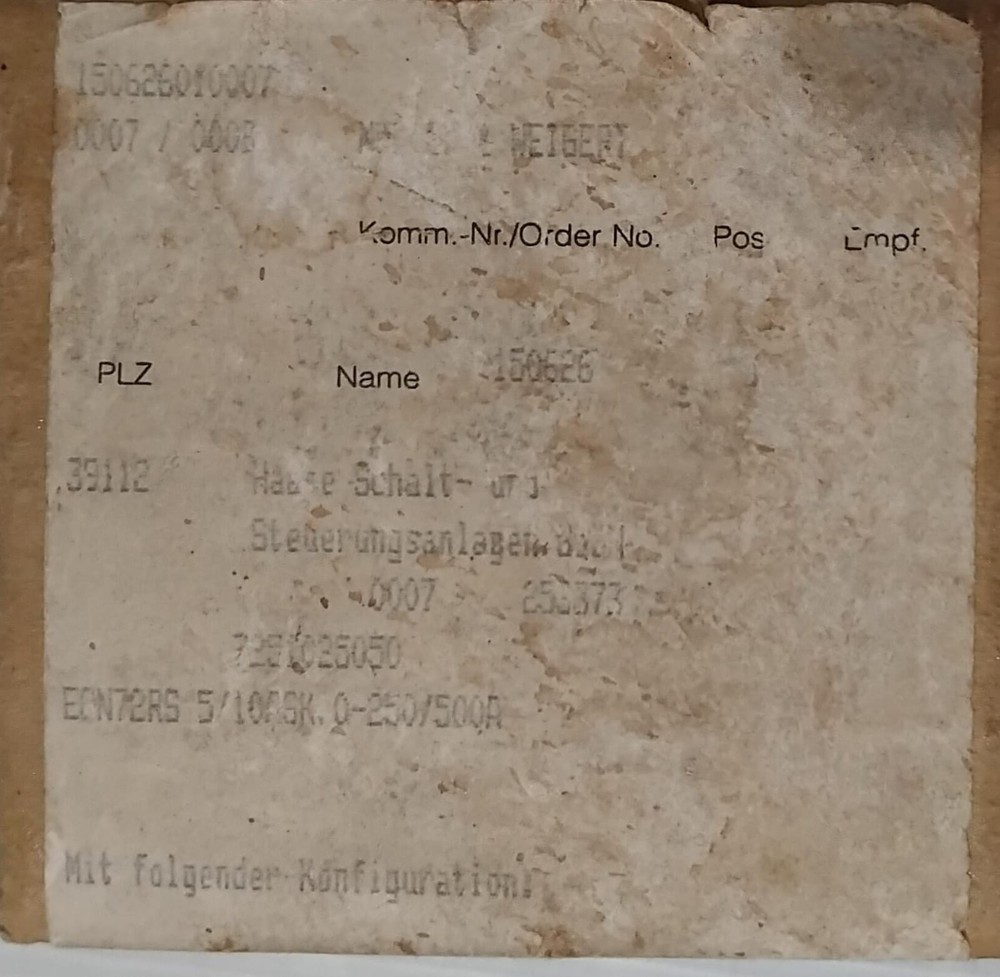 Gossen Müller & Weigert EQN72RS