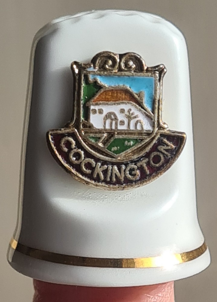 Cockington Thimble Watsons Fine Bone China Collectable