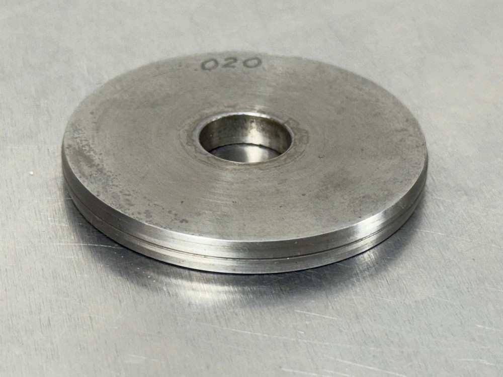 Escomatic .020" Radius Groove Feed Roller Esco Material Roll