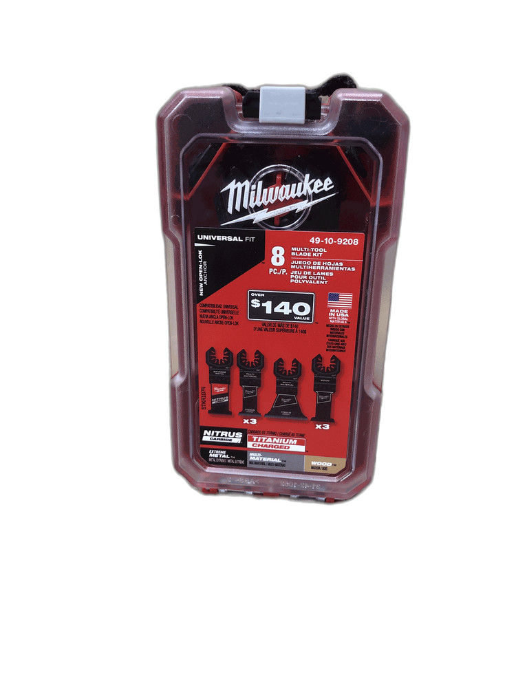 Milwaukee Oscillating Multi-Tool Blade Set (8-Piece)