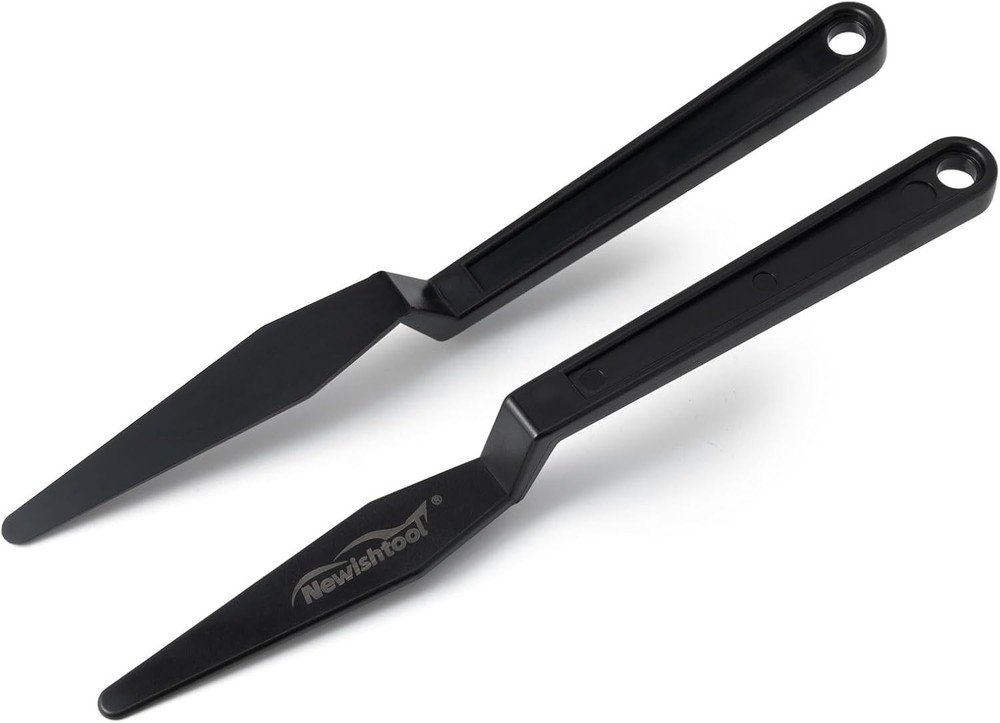 NEWISHTOOL Window Tint Tool, 5 PCS Black Corner Squeegee with Long
