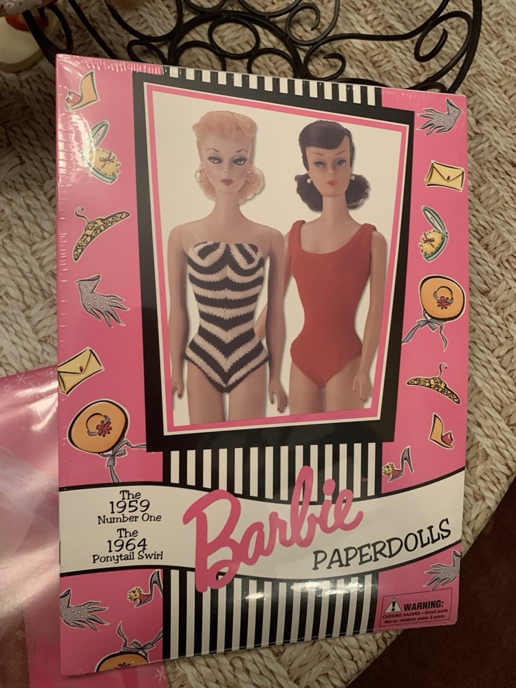 Vintage Barbie Paper Dolls And Calendar Both From 1999