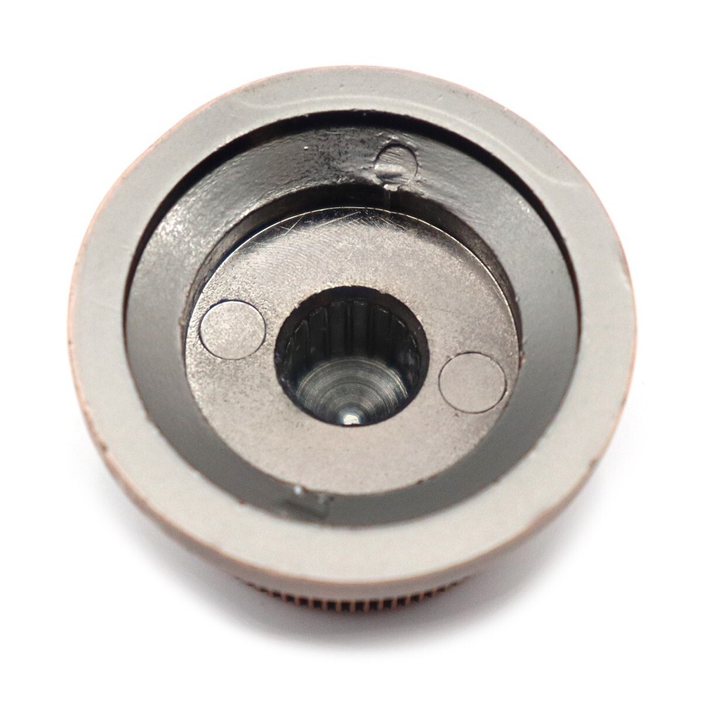 4Pcs Metal Hat Top Flat Top Bass Guitar Knobs Push-in Control Knobs Red Copper