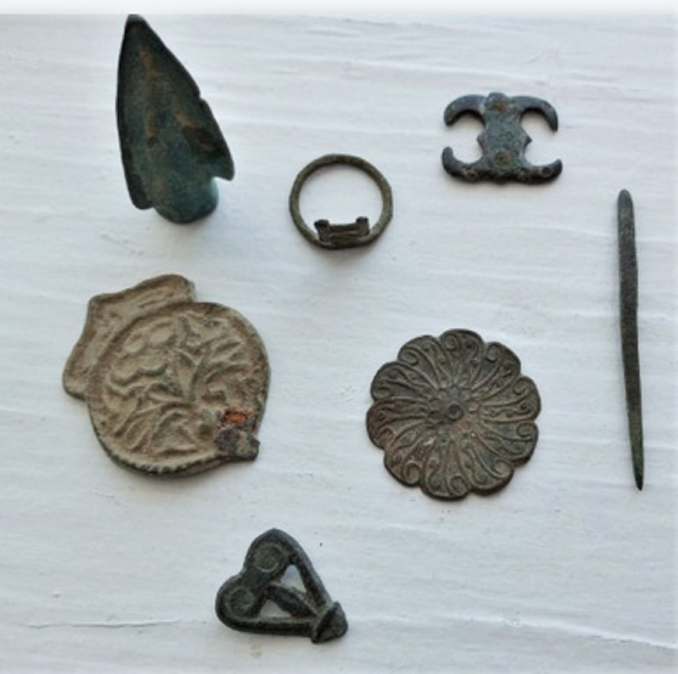 Ancient Assorted Bronze Artifacts Group Roman to Byzantine