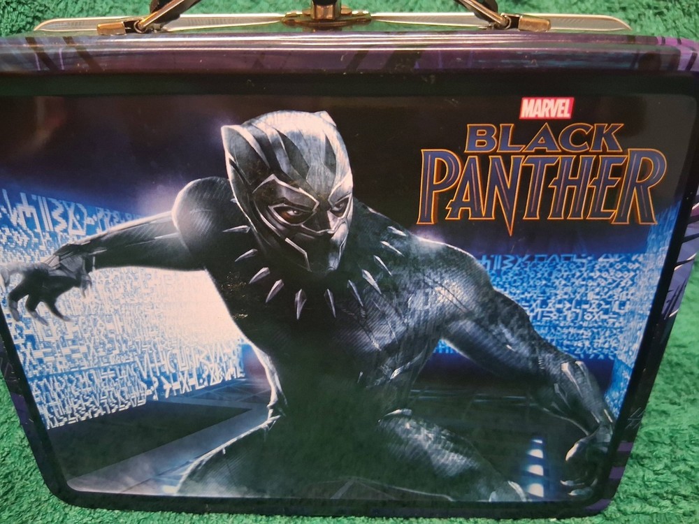 Marvel Black Panther small Tin Lunch Box