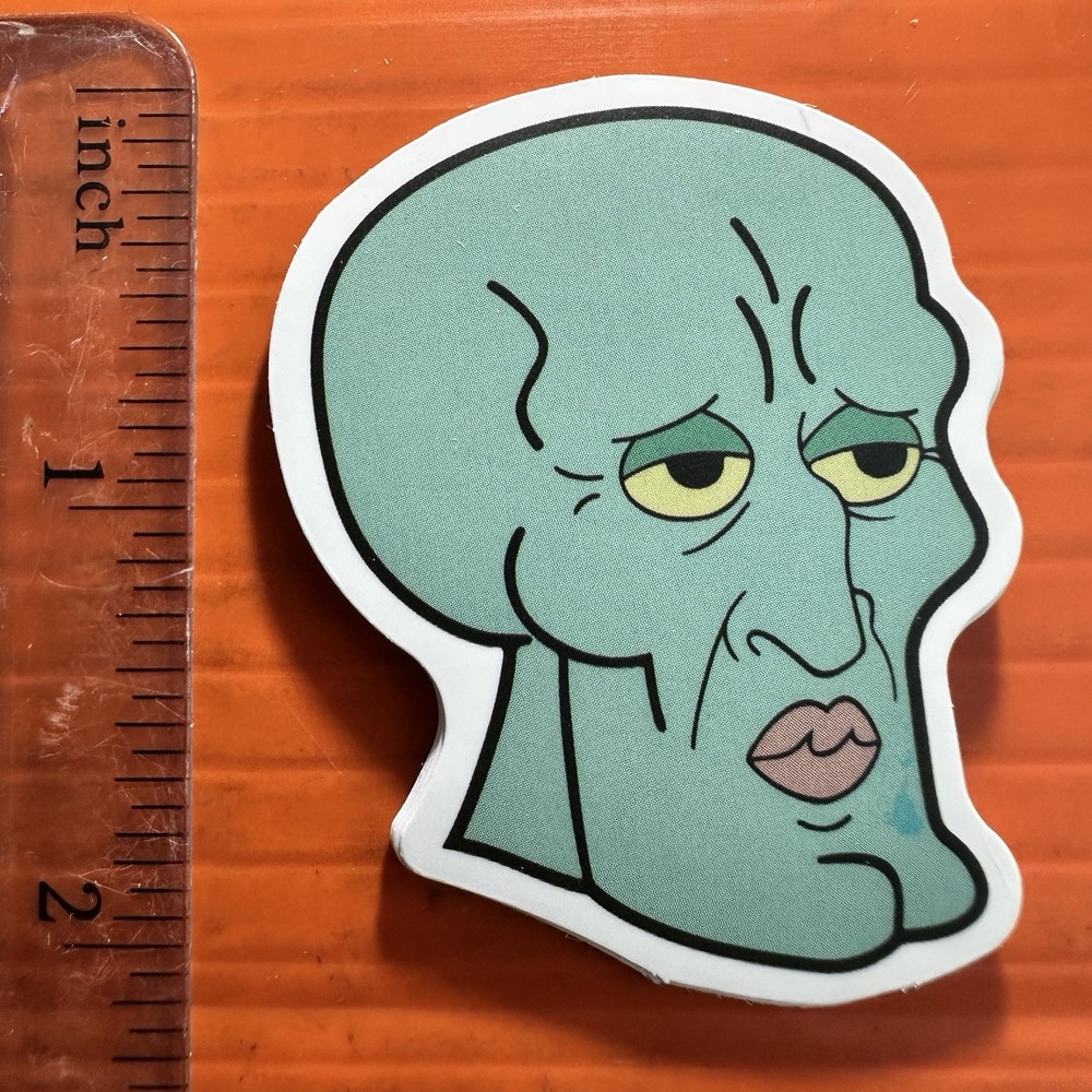 Handsome Squidward Sticker SpongeBob SquarePants