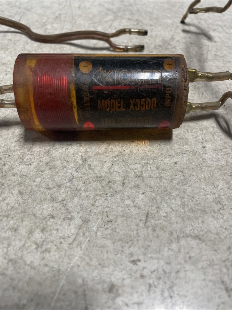 kicker model X3500, 12 db crossover