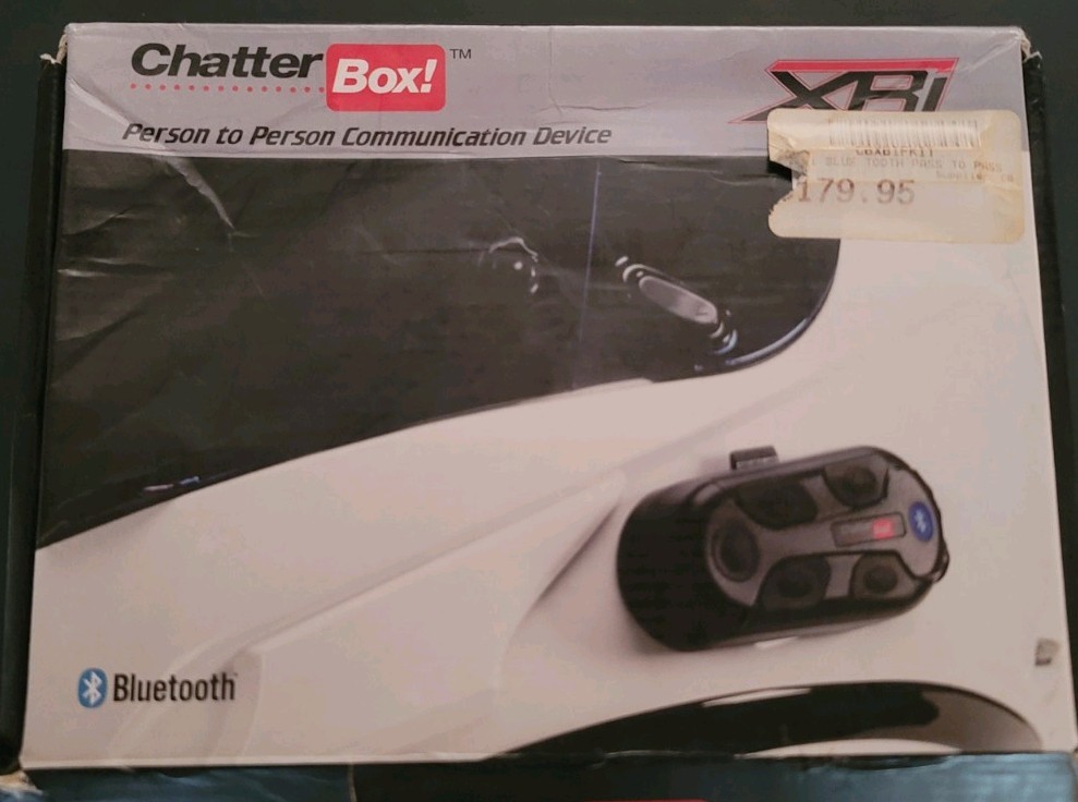 ChatterBox XBi Bluetooth wireless communication device.