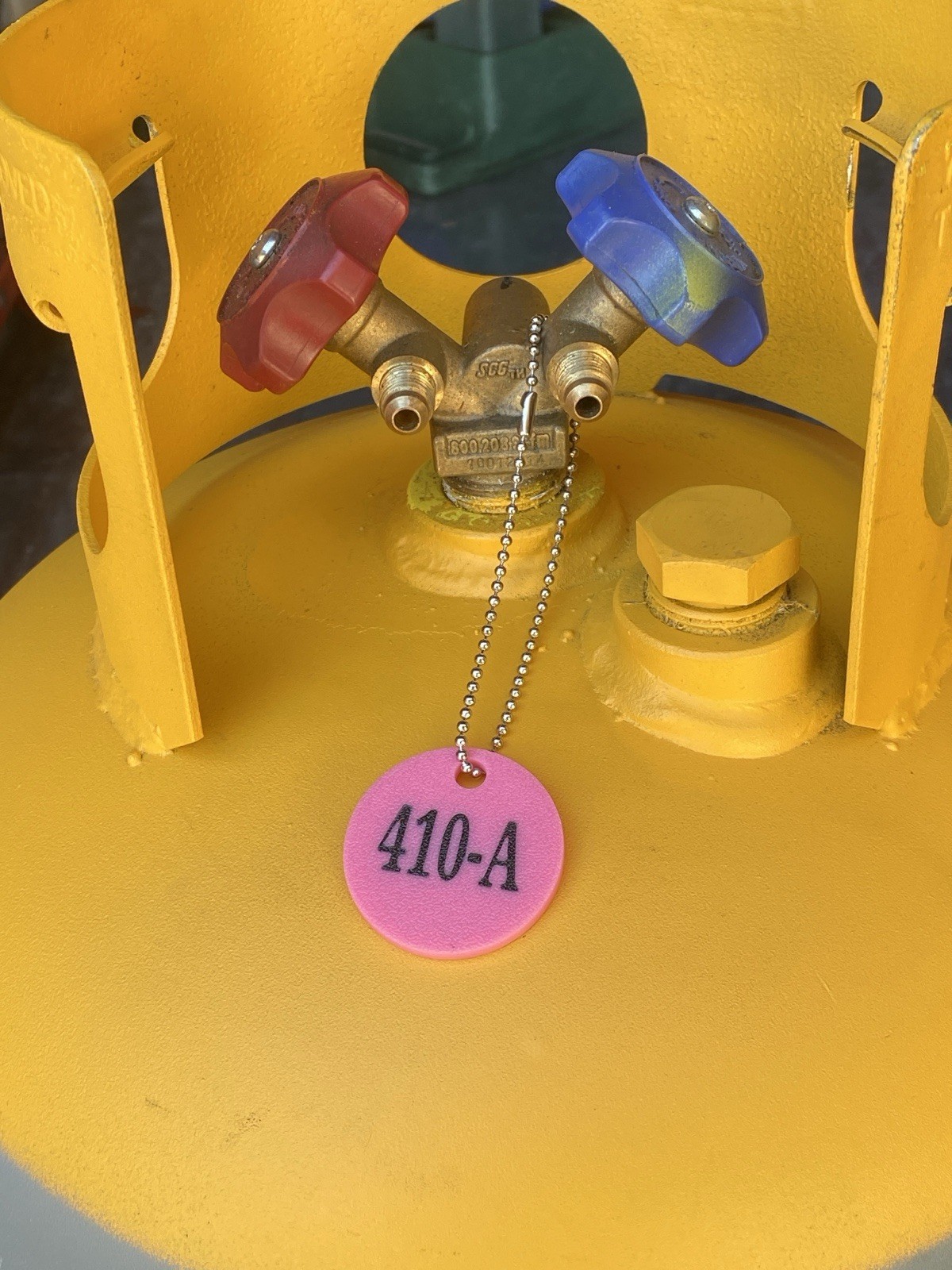 HVAC Recovery Tank Cylinder Tags Set Of 8