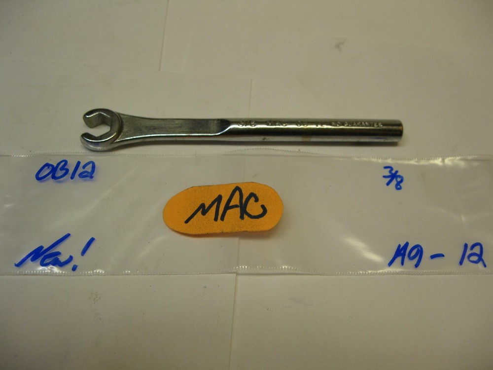 Mac tools 3/8" Flare Nut Line Wrench OB12 Nice!