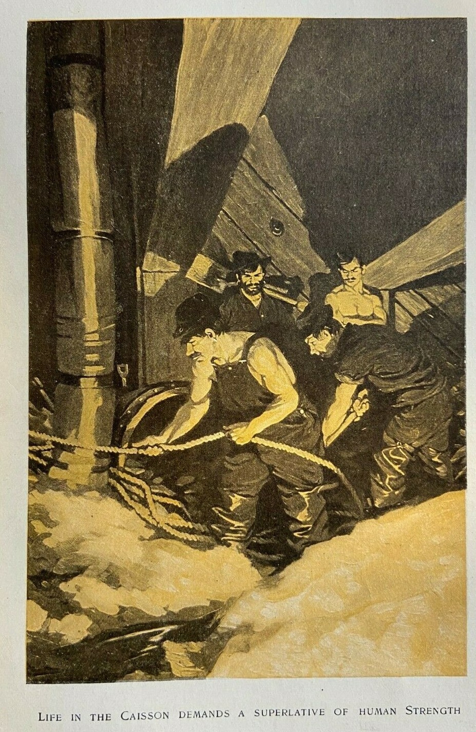 1909 Bridge Building illustrated