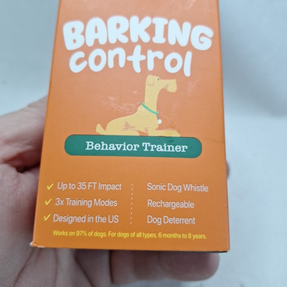 NPS Alpha Dog Behavior Trainer Anti-Barking Control Device USB Rechargeable