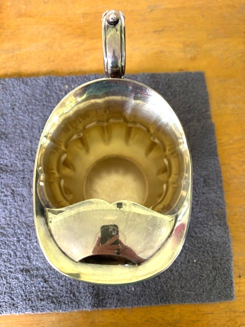 Vintage SHEFFIELD MELON By Community Silverplate Pitcher w/Handle