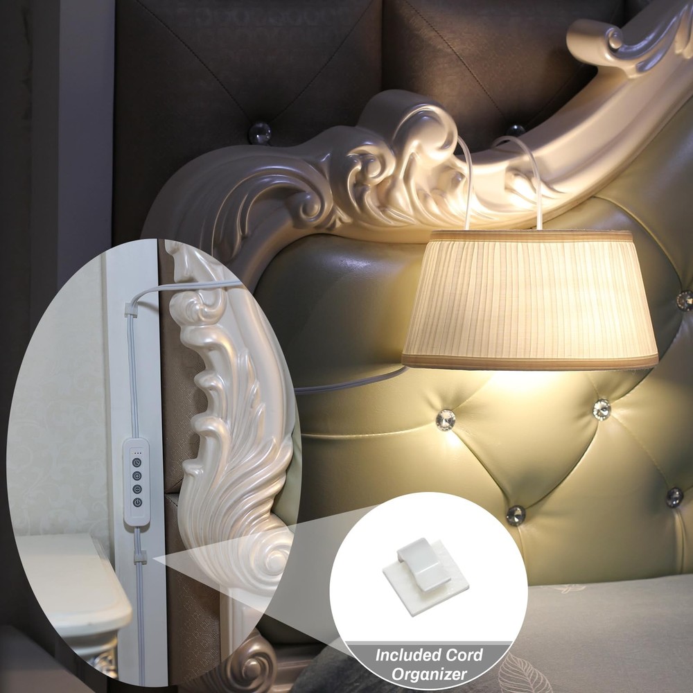 NITOWOLF Bed Reading Light, Headboard Light Reading Lights for Books