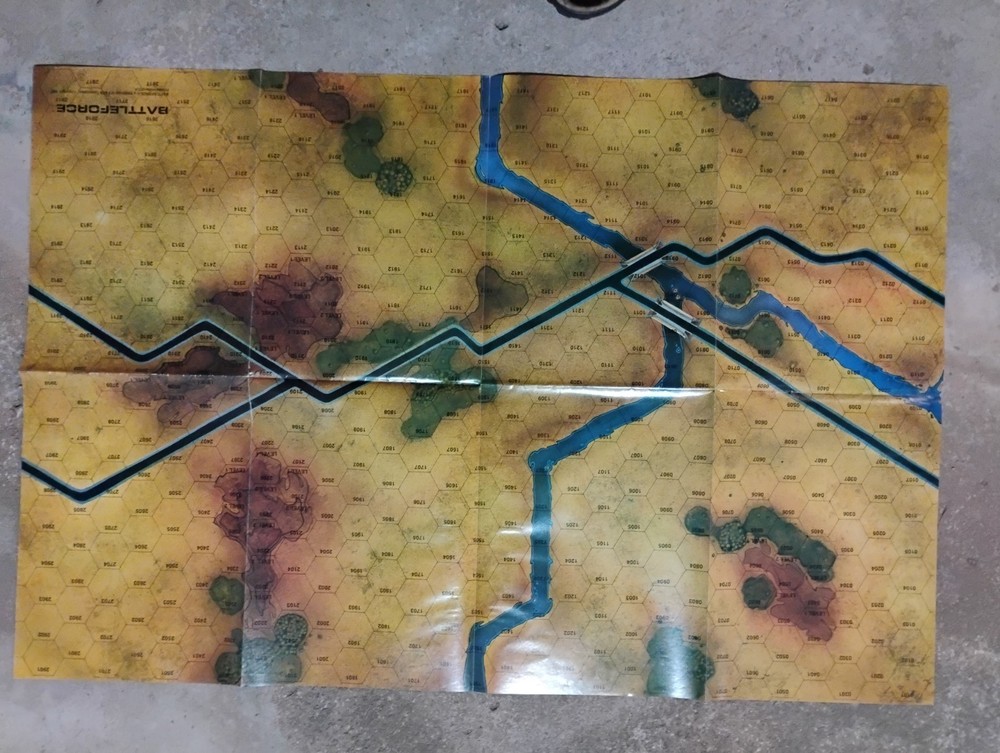 BattleTech Hex Map Sheets FASA – 4 Fold-Out Maps, 6 Playable Fields