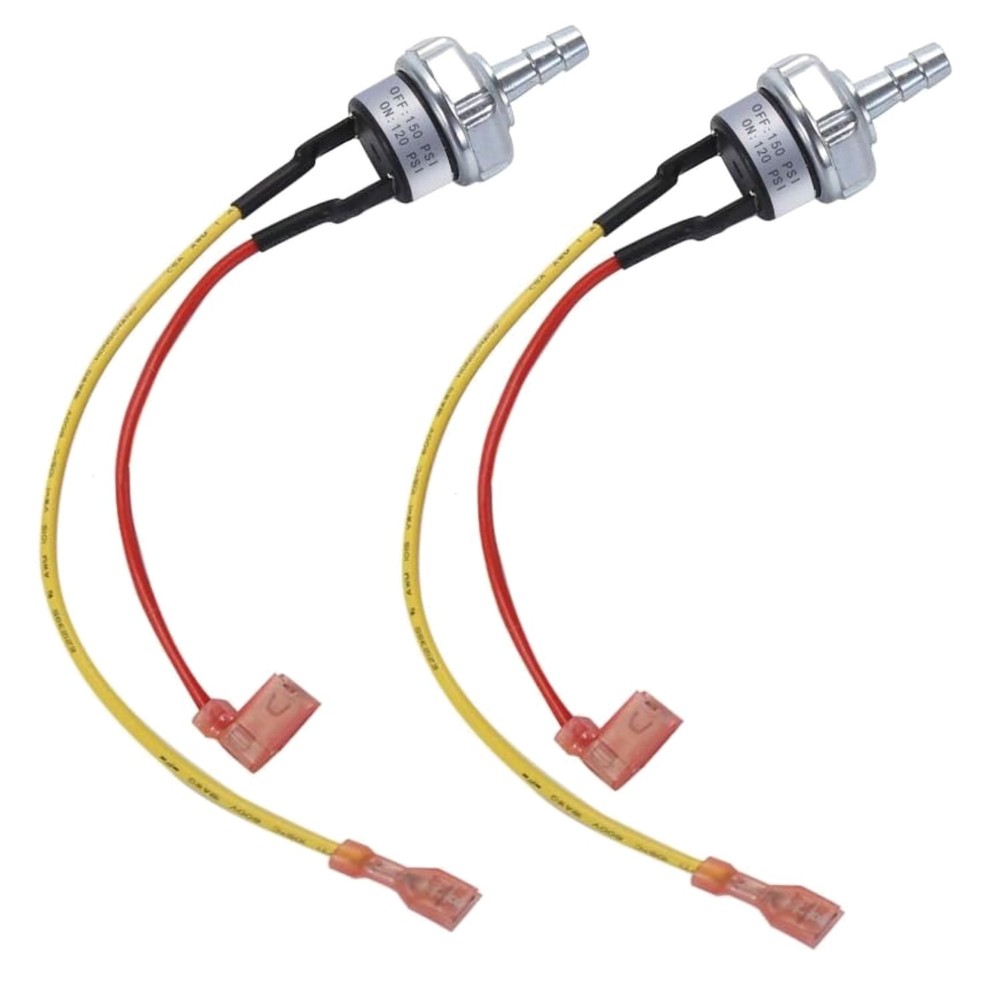 Compact Surface Mount 150 PSI Pressure Switch - Ideal for Air Compressors