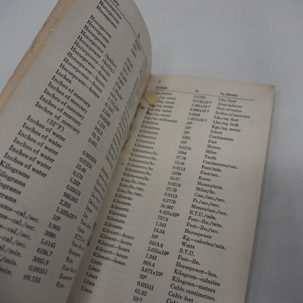 Tol-O-Matic Conversion Factors Computer Handbook