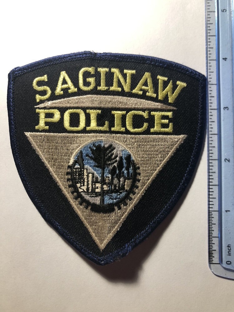 Saginaw Michigan Police Patch