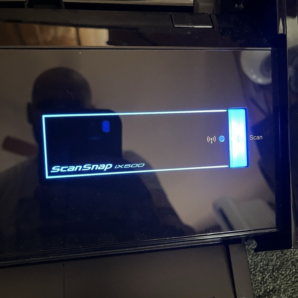 Fujitsu SCANSNAP ix500 Wireless Document & Image Scanner with Power Supply EUC