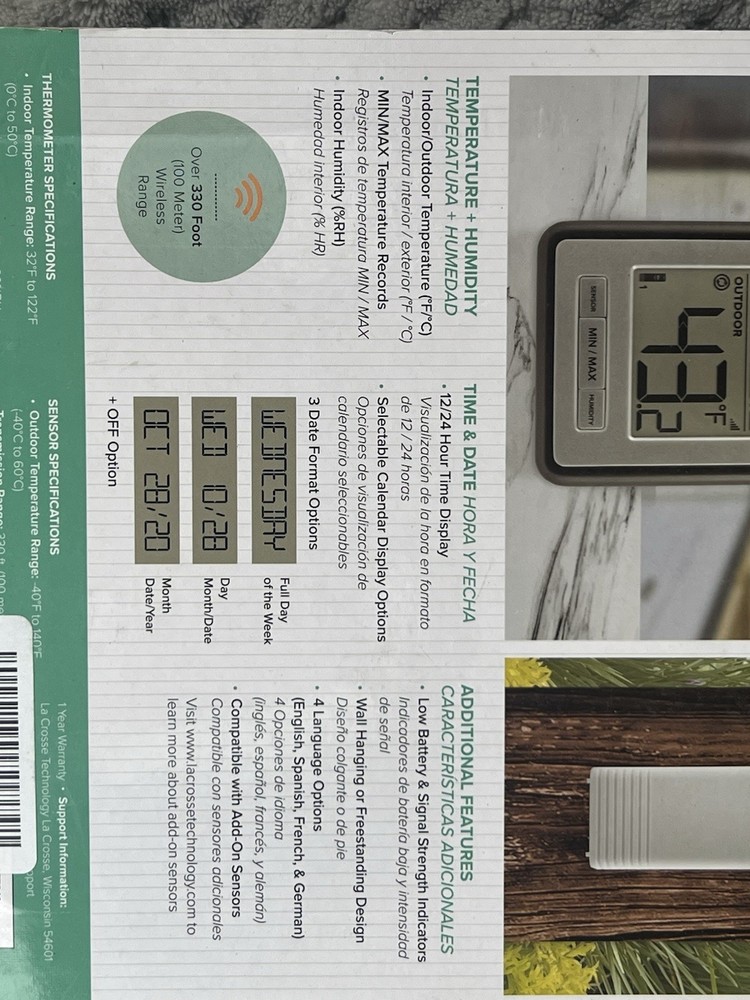 La Crosse Technology WS-9160U-IT Weather Station