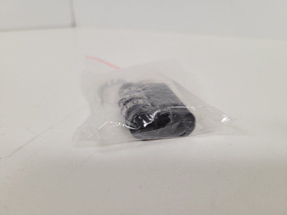 Delswin Black 3-Digit Combination Padlock 1.5"