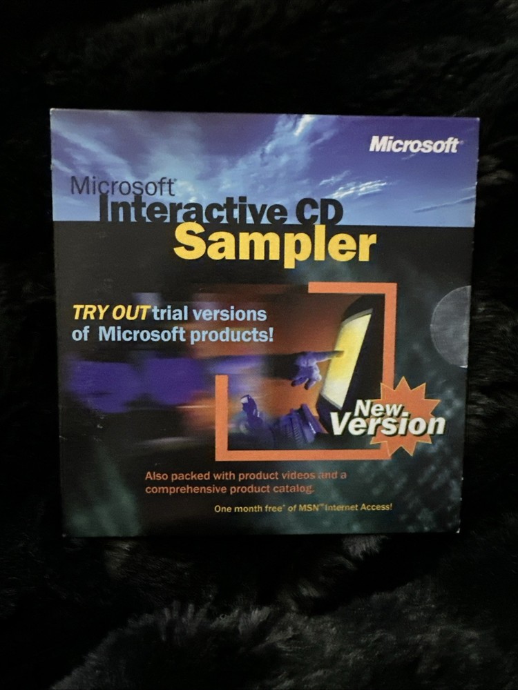 Microsoft Interactive CD Sampler Trial Version 1993-1999