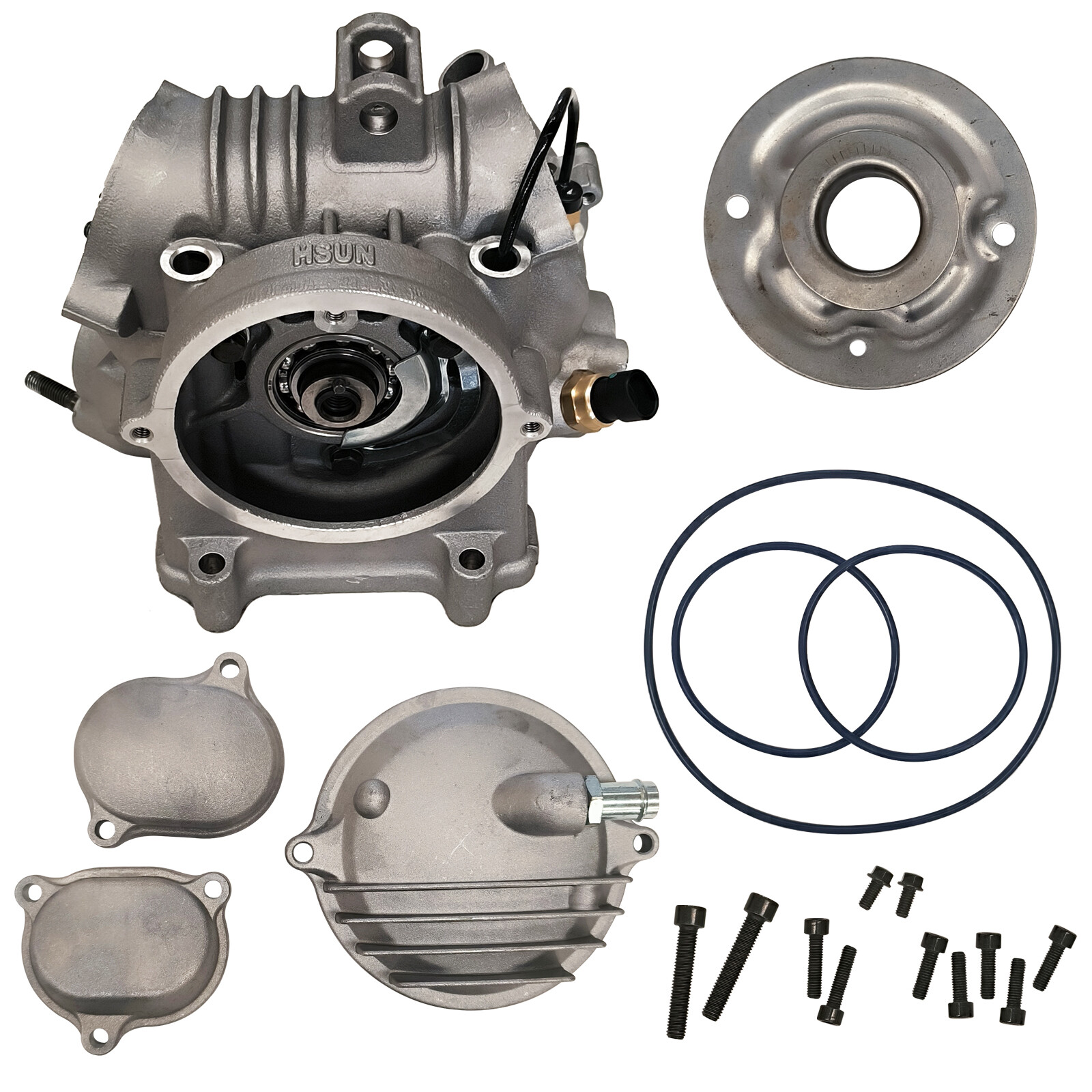 For Hisun 400 Crankshaft Cylinder Head Cylinder Rebuild kit ATV UTV EFI Carb US