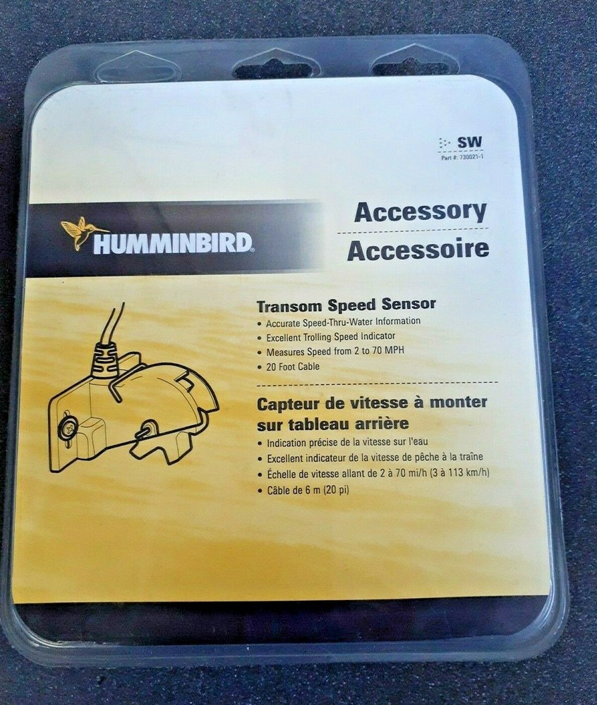 Hummingbird Part # 730021-1 Transom Speed Sensor
