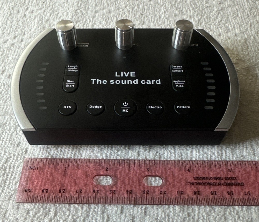 Live The Sound Card