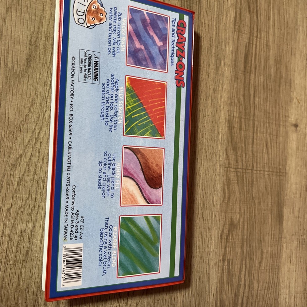 Crazy-ons Water-soluble Crayon Kit