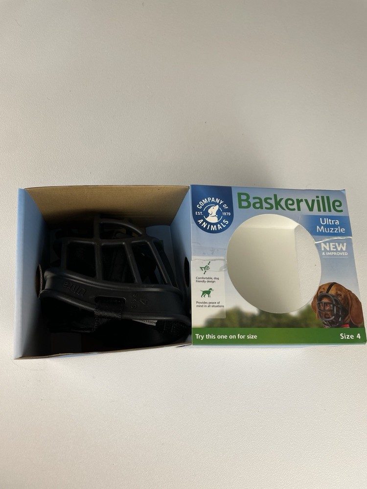 New Baskerville Ultra Basket Muzzle Size 4
