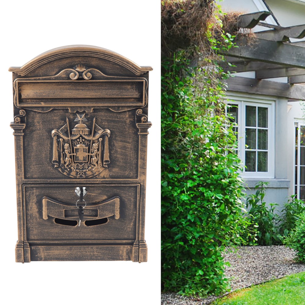 Wall Mount Mailbox European Retro Mailbox Homes Mailboxes For Outside Mail Boxes