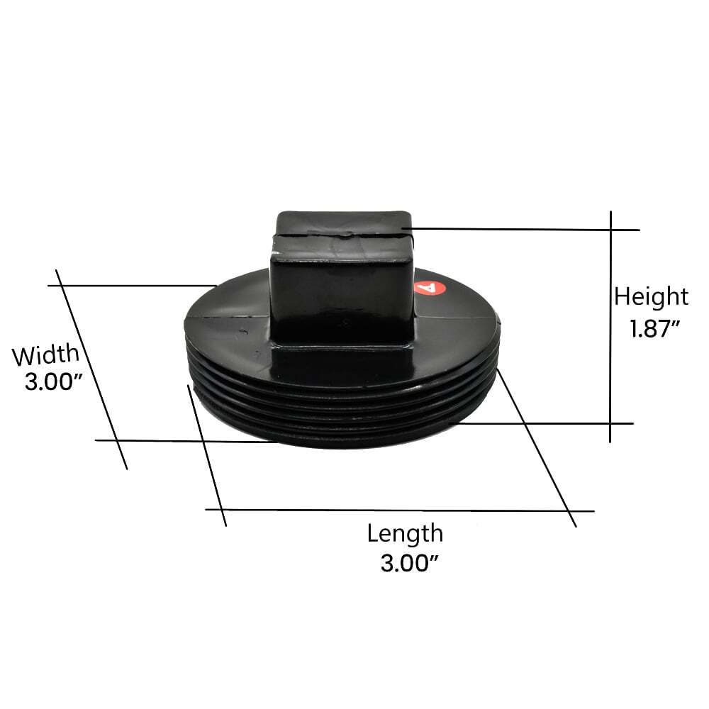 Thrifco 3 Inch ABS Plug - 6793053