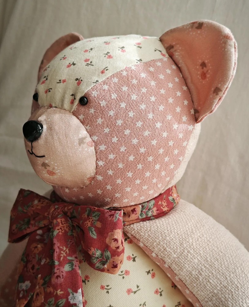 Memory Bear Sewing Pattern Digital Download: Keepsake Teddy Bear Template (PDF)