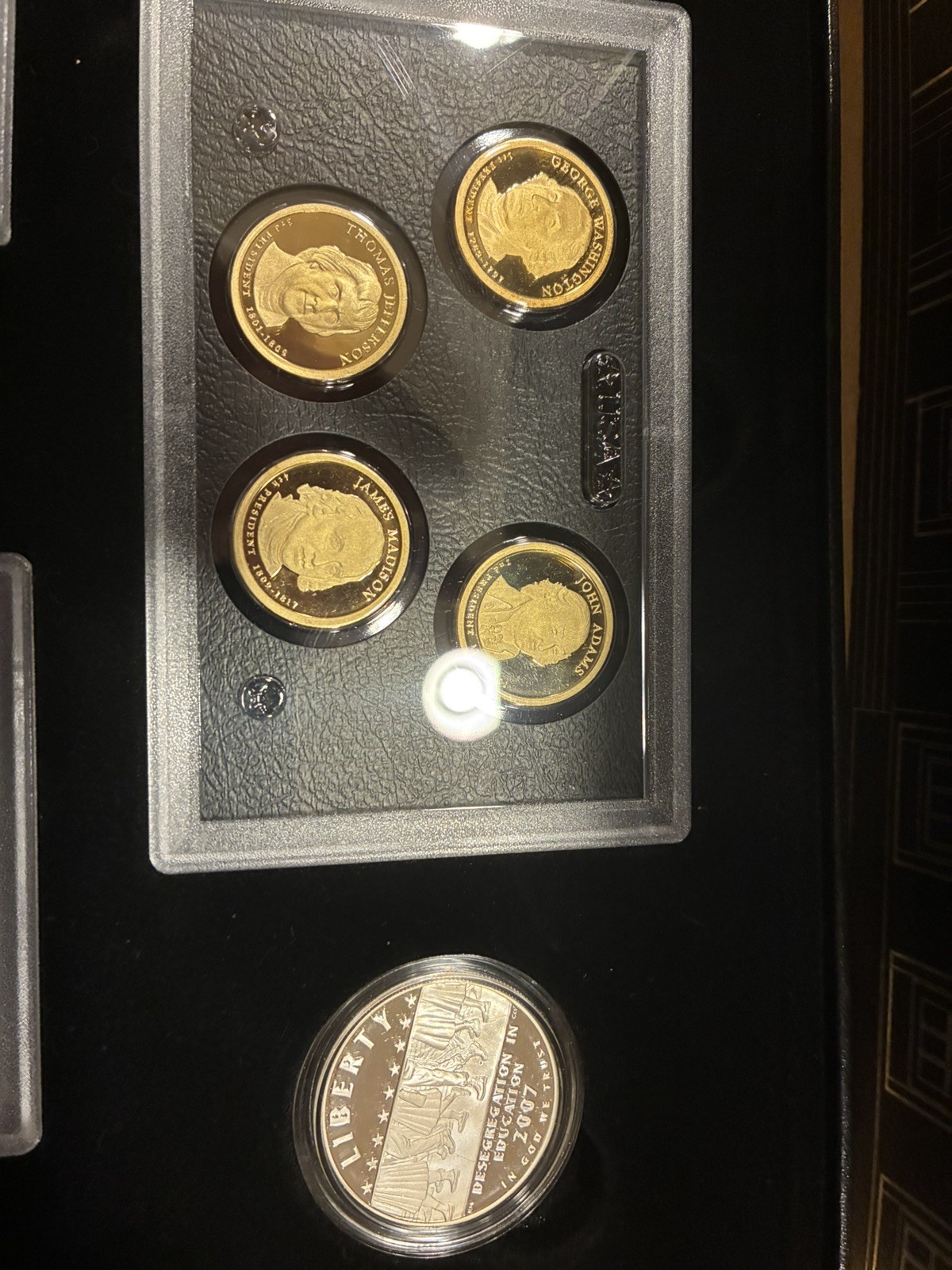 2007 United States Mint American Legacy Collection 2 Silver Dollars Coins US