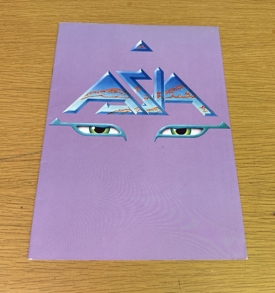 ASIA 1983 Alpha Tour Concert Program