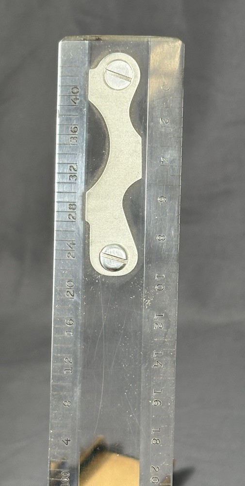 K & E Keuffel & Esser 1376T-7 Drafting Machine Scale Ruler In Box Used
