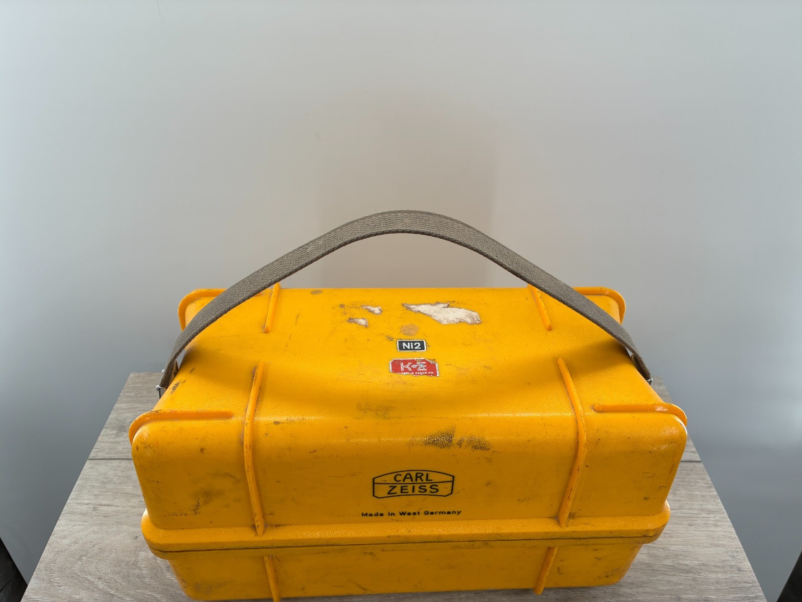 Vintage Carl Zeiss Ni 2 Precision Automatic Level Surveying Tool Case K&E German