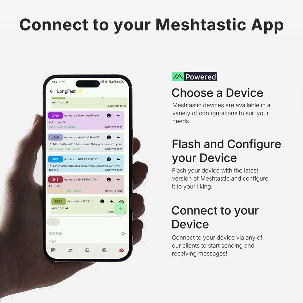 LoRa 32V4 Meshtastic SX1262 0.96 OLED Solar Powered Dev Boa2842