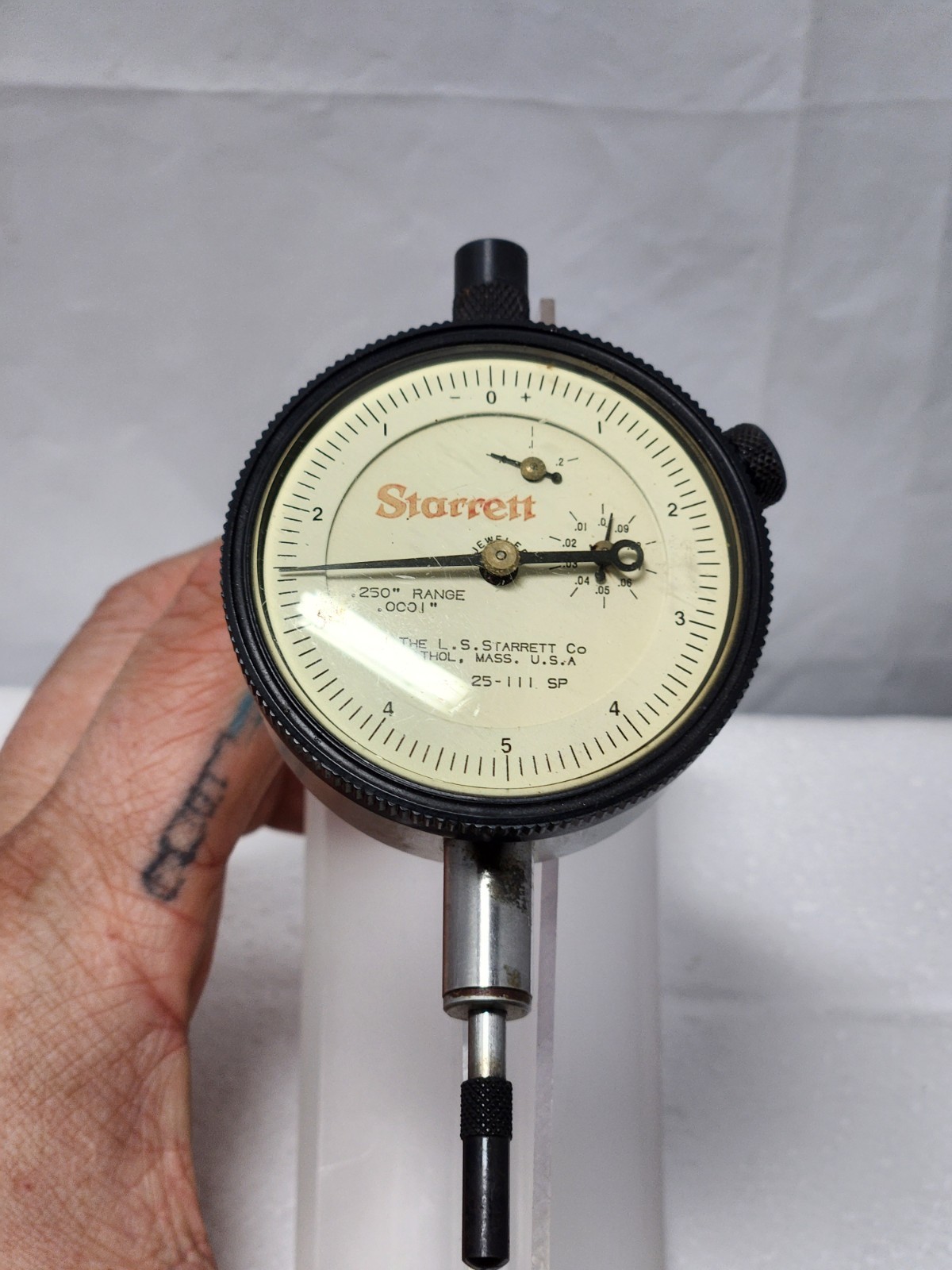 Starett Dial indicator no.25-111