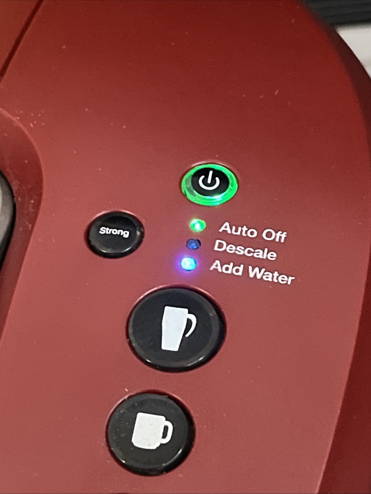 Red Keurig K-Select K80 Single Cup Pod Base Unit Only - TESTED & WORKS