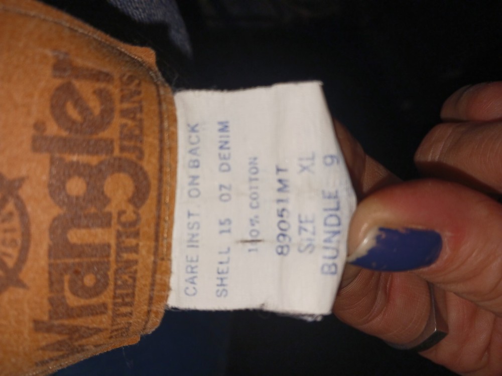 Vintage Wrangler Jean Jacket XL