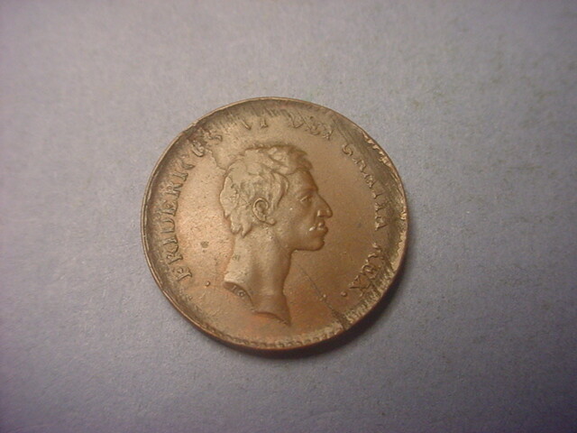 Denmark 1 Rigsbankskilling 1813 #85221