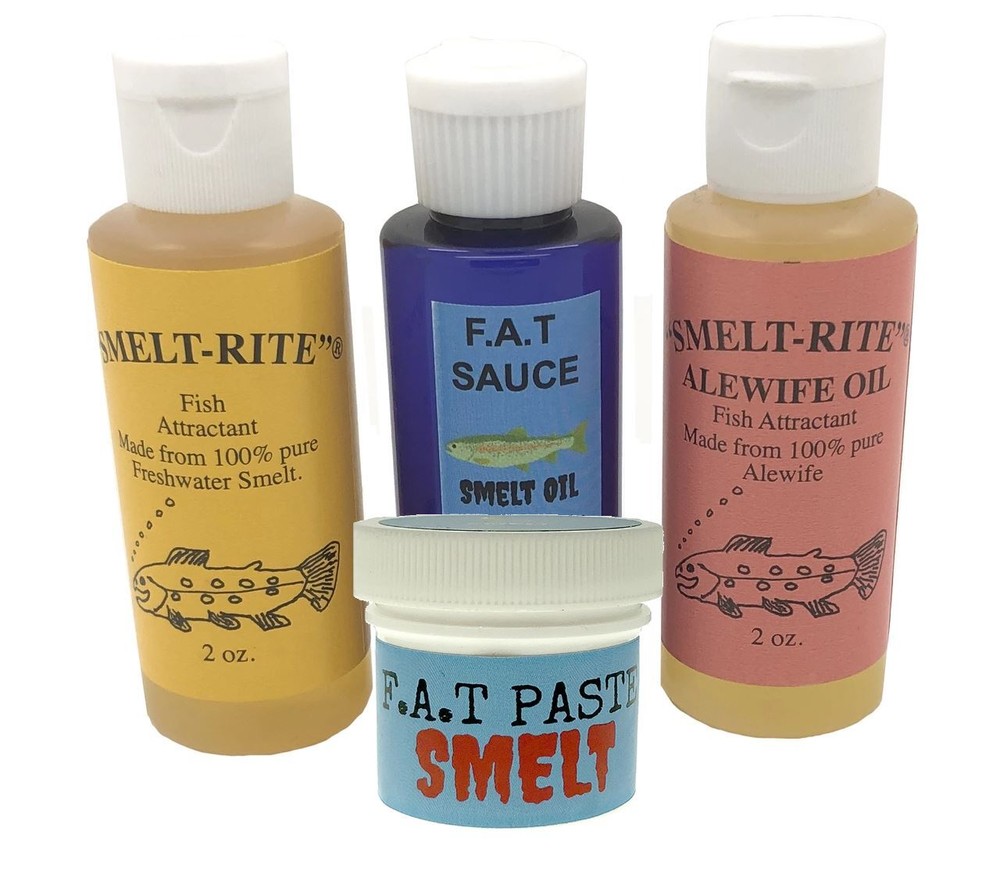 Smelt Oil Assortment Plus Paste! - 4 Pack