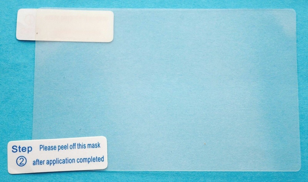 NEW 3-PACK Clear Universal Surface Screen Protector 4x3" Phone GPS Camera Watch